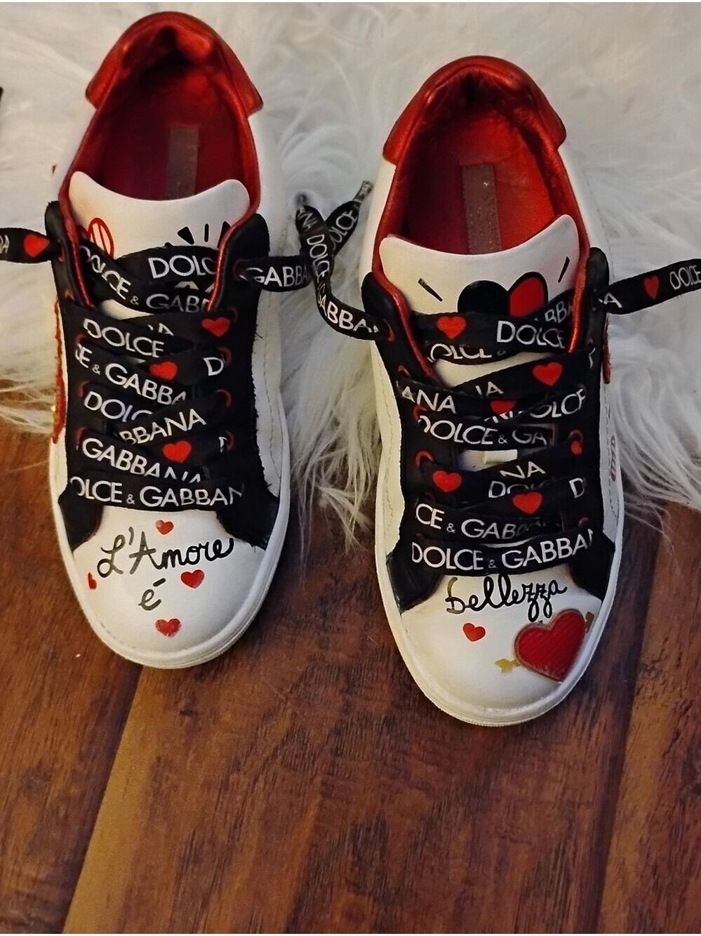 Dolce & Gabbana Portofino Amore  Bellezza Sneakers